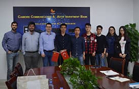 才茂土耳其客戶來訪 洽談公交二維碼支付系統(tǒng)項(xiàng)目合作